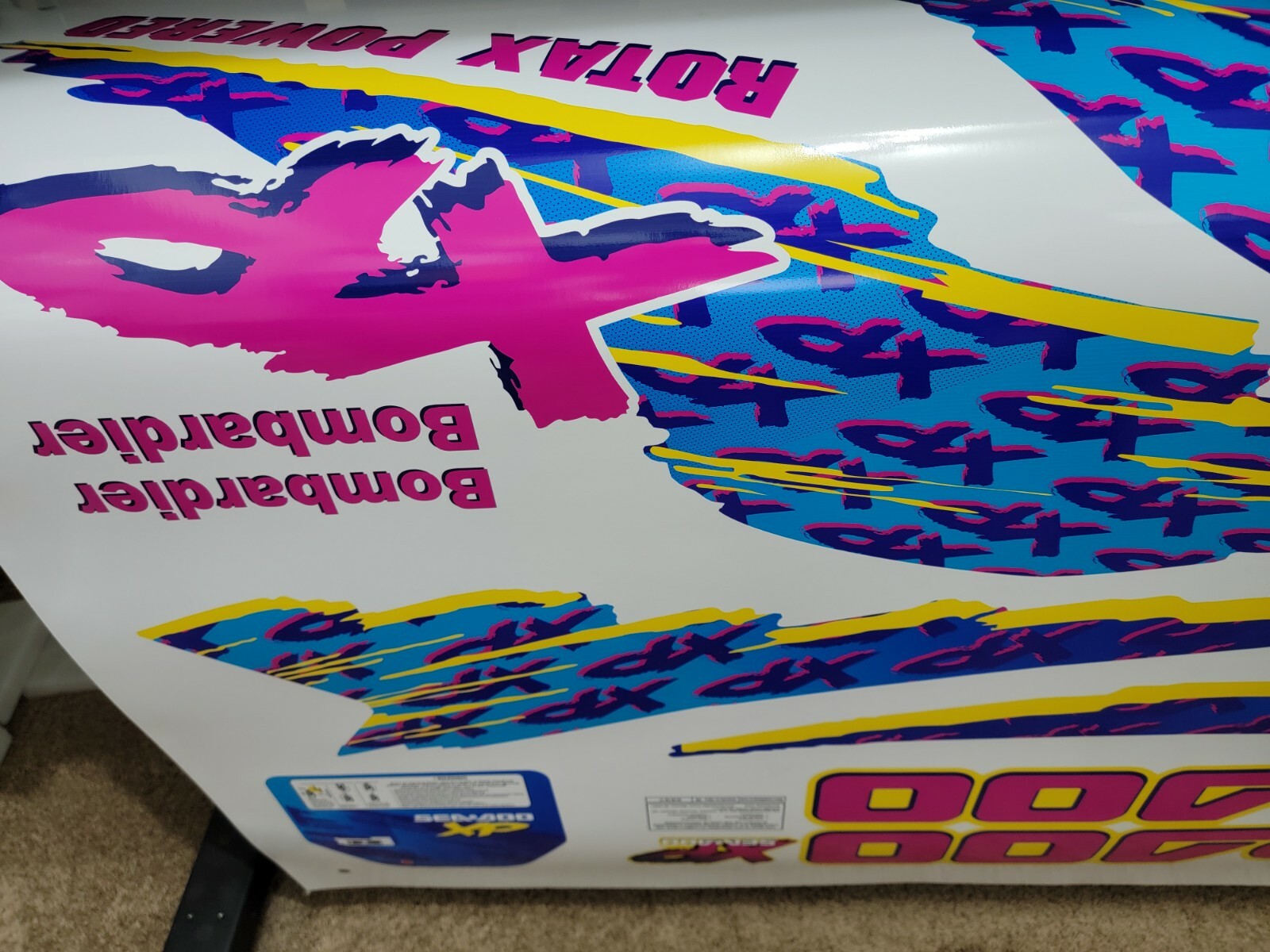 SEADOO XP 1995 Graphics / Decal / Sticker Kit