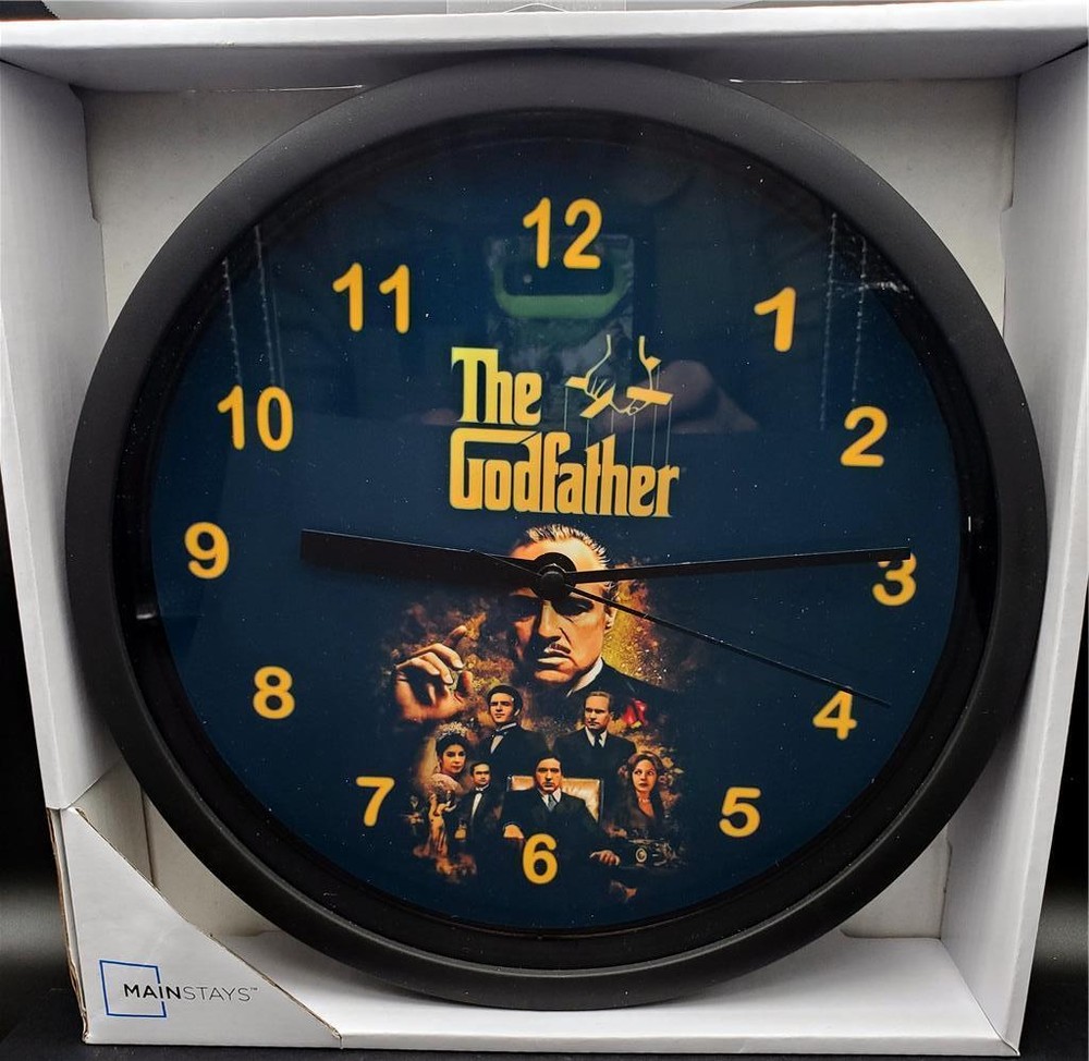 GODFATHER  -  8.78" WALL CLOCK