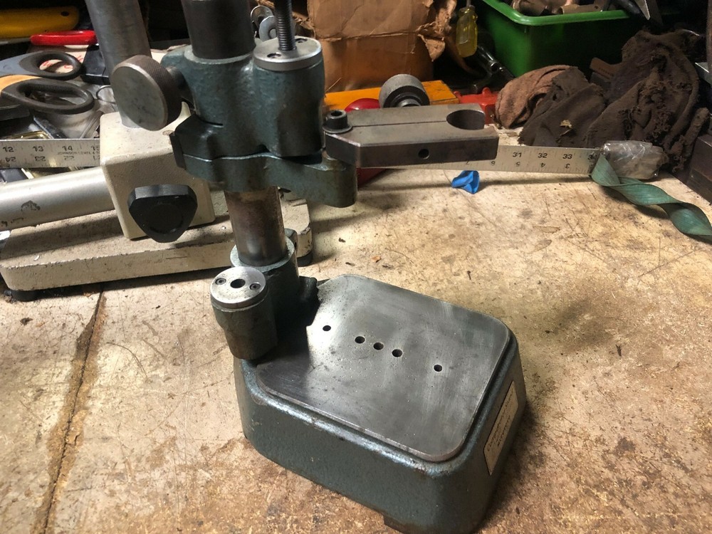 MACHINIST TOOLS LATHE MILL Mitutoyo Indicator Comparator Gage Stand BsmT