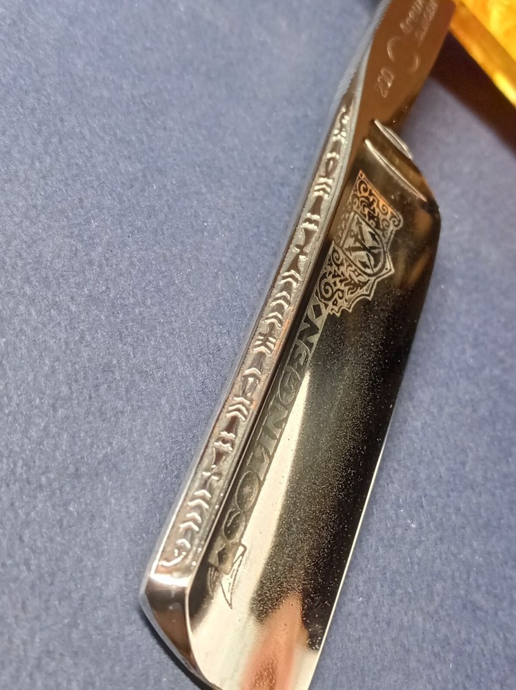 Vintage sstraight razor "Areuka" Solingen