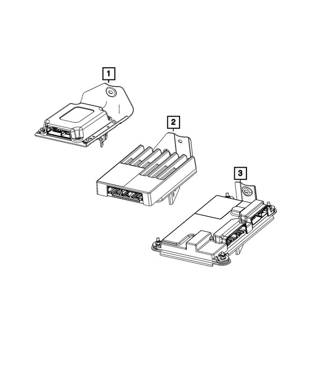 Genuine Mopar Amplifier 68592499AC