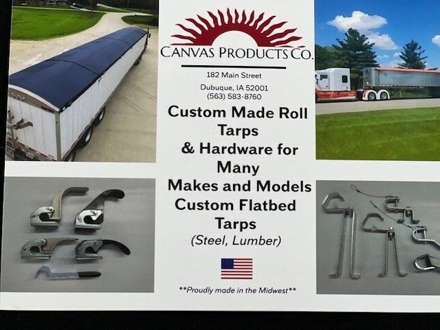 Nylon End Plug Sur-Lok With Grain Trailer Tarp Bungie Cord Roll Return