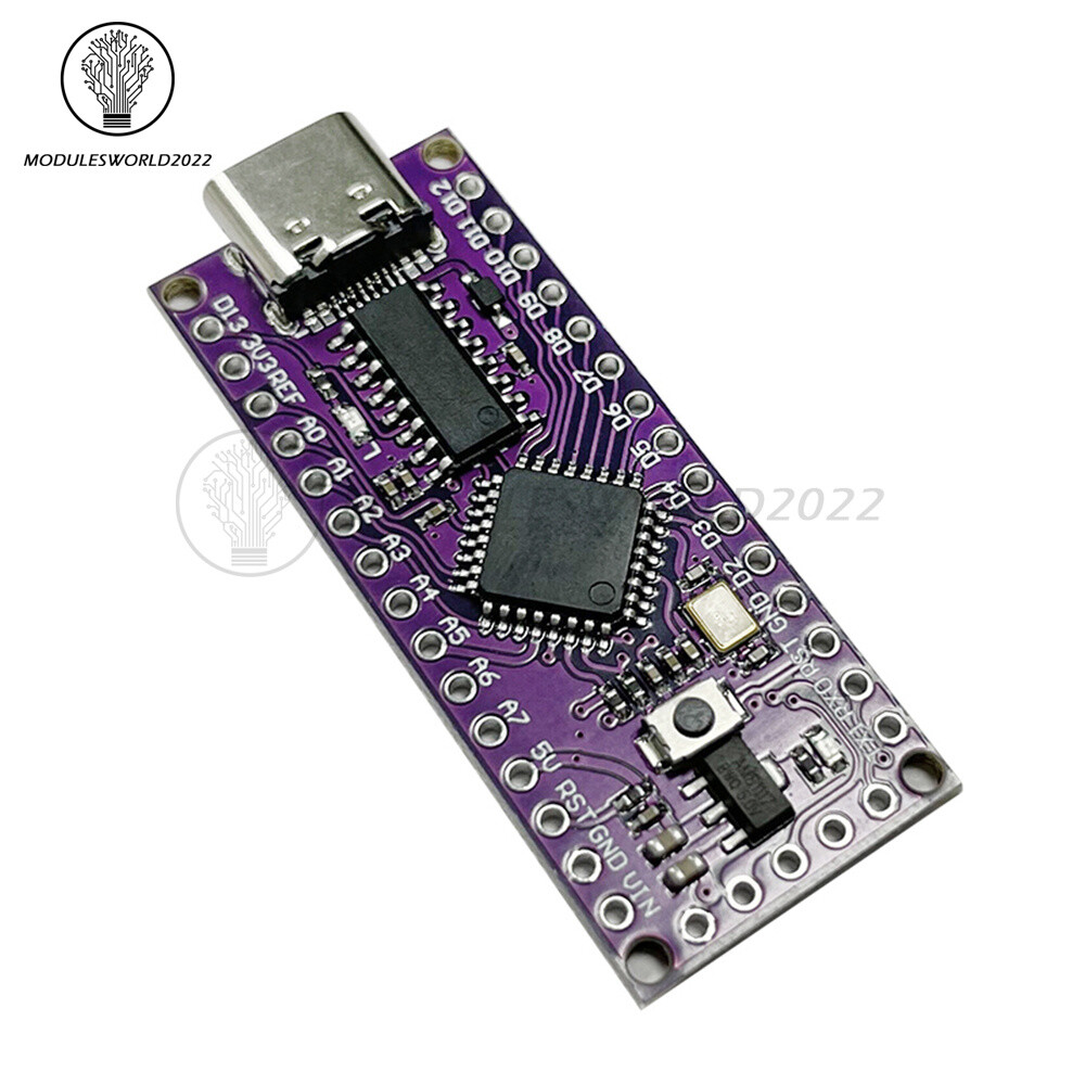 10PCS LGT8F328P LQFP32 MiniEVB Development Board Replace ATMEGA328 Nano V3.0