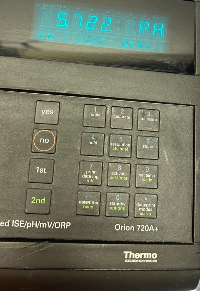 THERMO ELECTRON CORP ORION 720A+ ISE/pH/mV/ORP