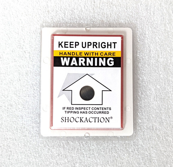 Shock Action Tilt Damage Gauge Rough Handling Indicator