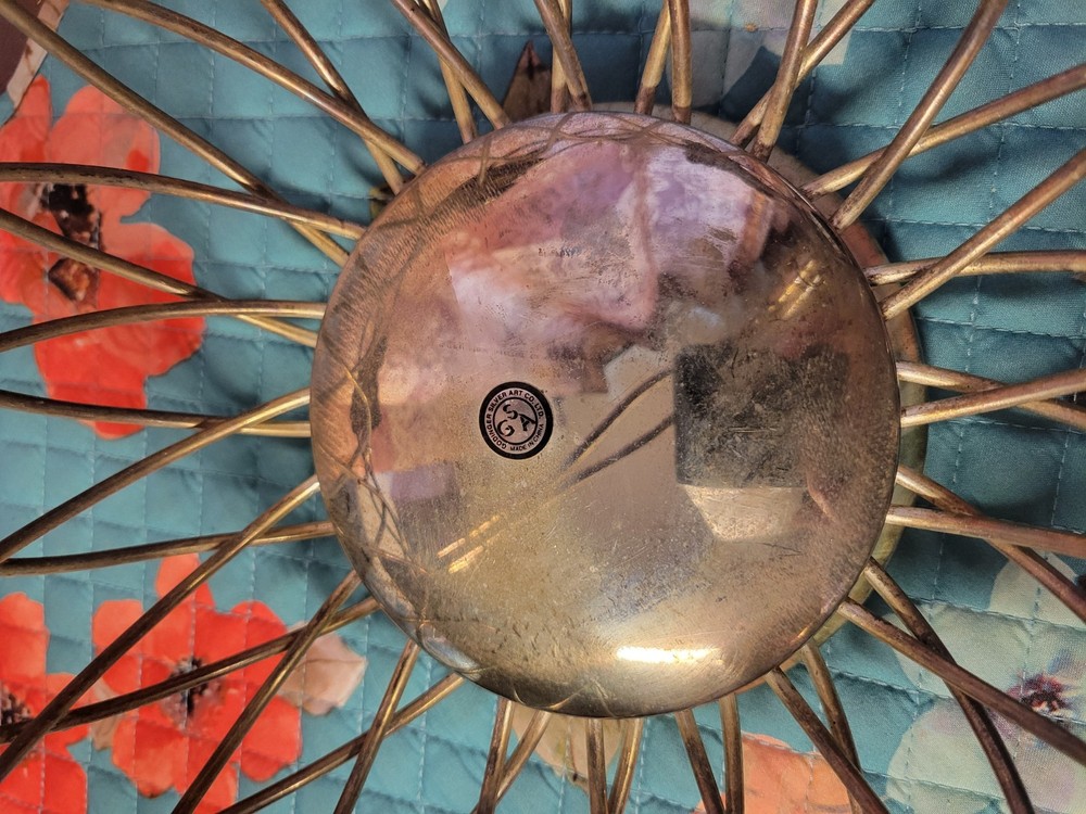 Godinger Silver Art Co Ltd Grape Leaf Swing Handle Silver Plate Basket