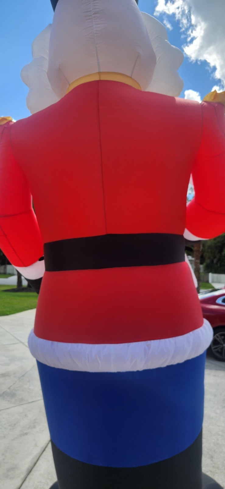 RARE Home Accents 12ft LED Nutcracker Inflatable Gemmy Airblown – Tested