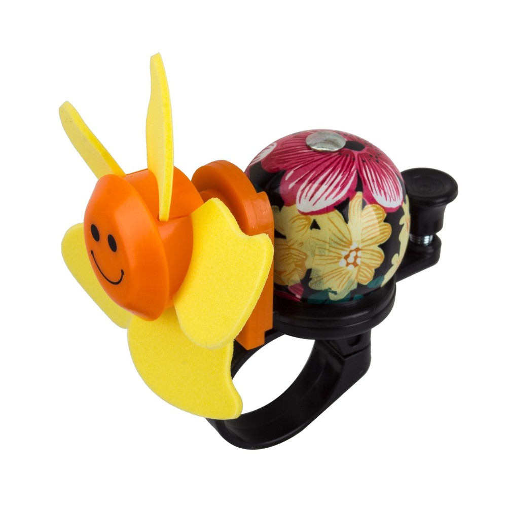 Sunlite Windmill Bicycle Bell-Pink/Yellow