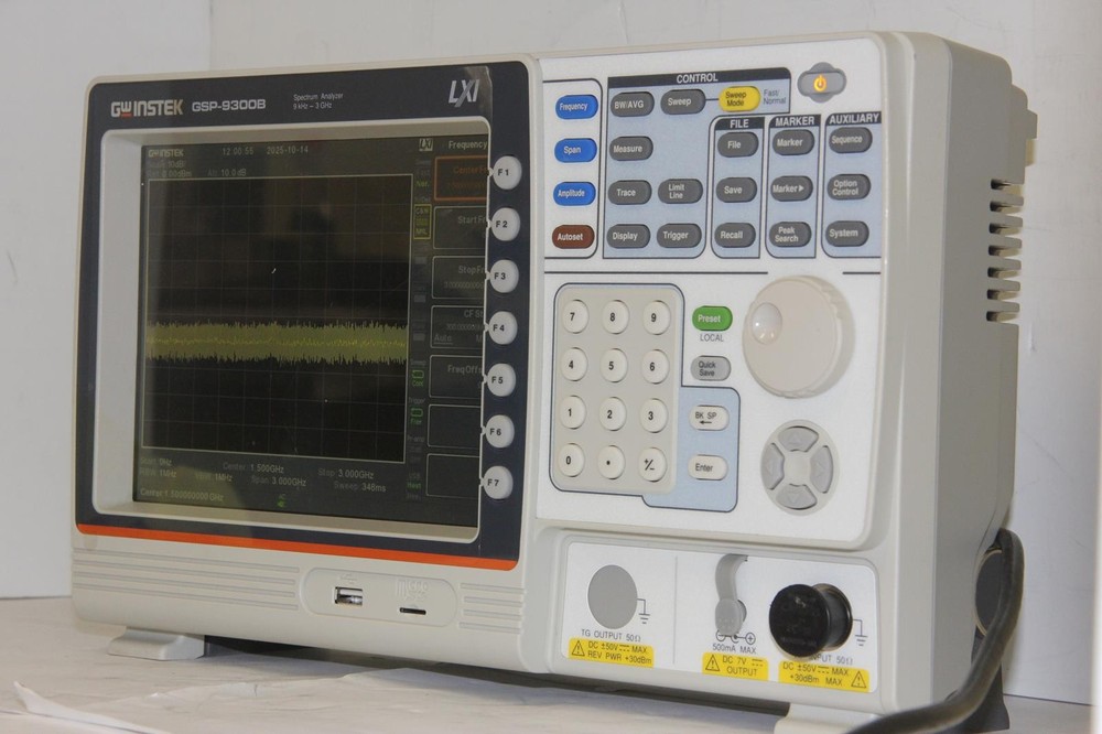 GW INSTEK GSP-9300B 9kHz-3GHz Spectrum Analyzer with GPIB Interface