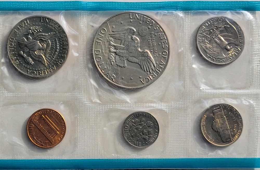 1978 P/D Uncirculated Mint Set. Copper Nickel Clad