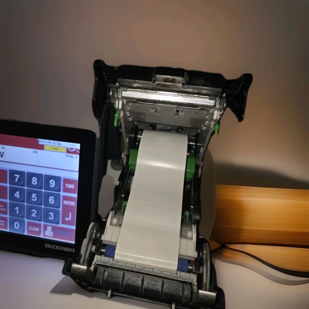 Bizerba XC 100 PRO 30 lb. Touchscreen Digital Scale With Printer-*TESTED WORKS