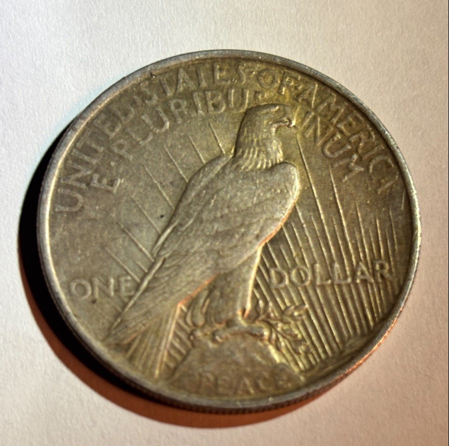 1923 peace silver dollar