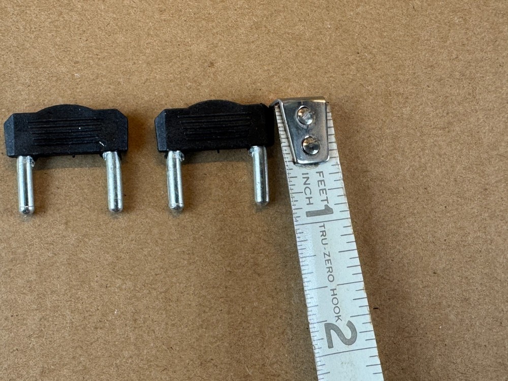 Crown Preamp Jumpers RCA Plugs Processor Loop SL-2 PSL-2 PL-4 Straight Line Two