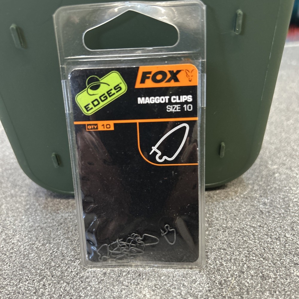Fox Edges Maggot Clips Size 10