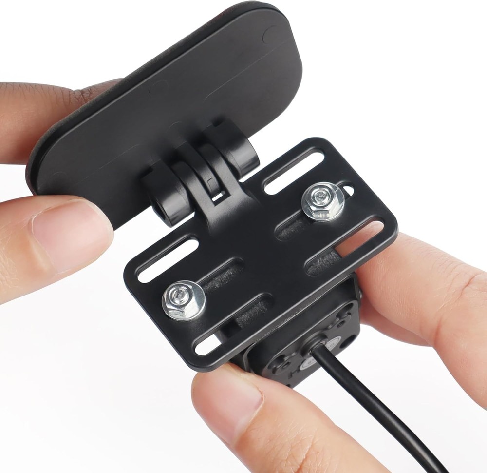 Dash Cam Rear Camera Mount(2 PCS), Universal View black