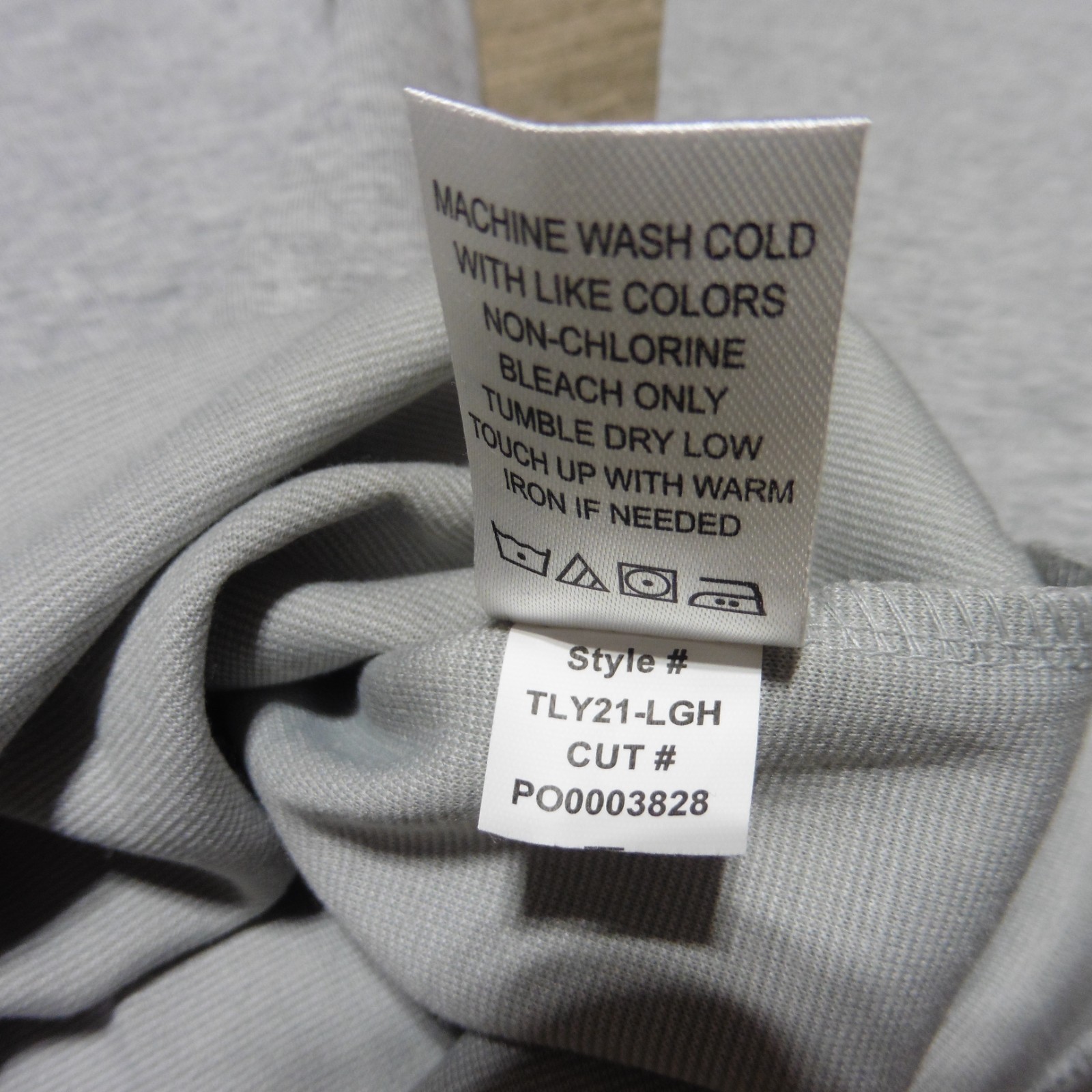 MIZZEN + MAIN Mens XL PULLOVER KPI QUARTER ZIP GREY PERFORMANCE GOLF 1/4