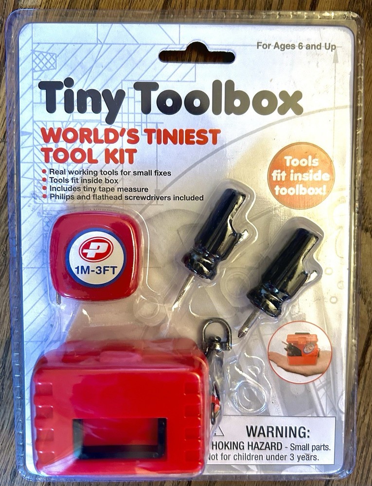 Playmaker Tiny Toolbox - World’s Tiniest Tool Kit