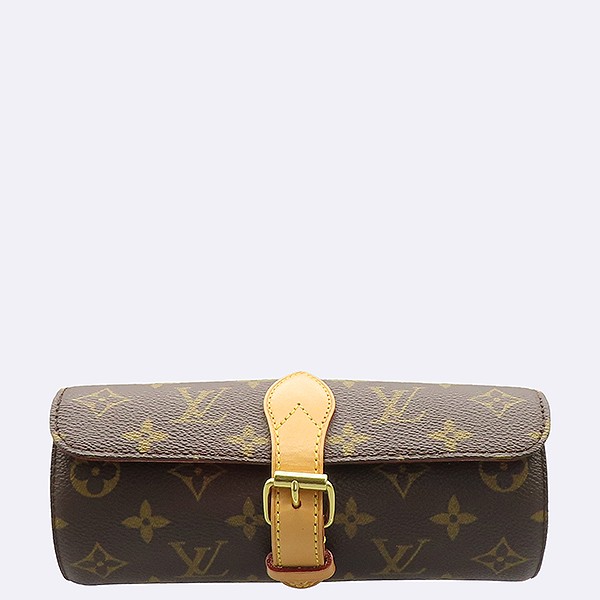 Louis Vuitton Monogram Canvas Etoile 3 Montres Watch Case