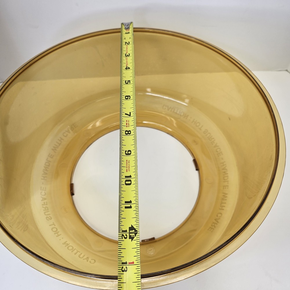 NuWave Pro Plus Amber Dome Cover (20601-20699) Replacement Part