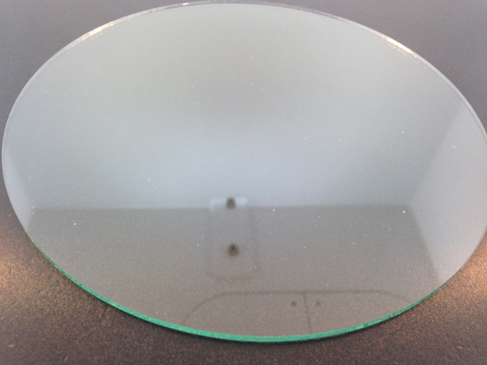 Big Ben Alarm Clock Glass Round Flat 4 11/16"