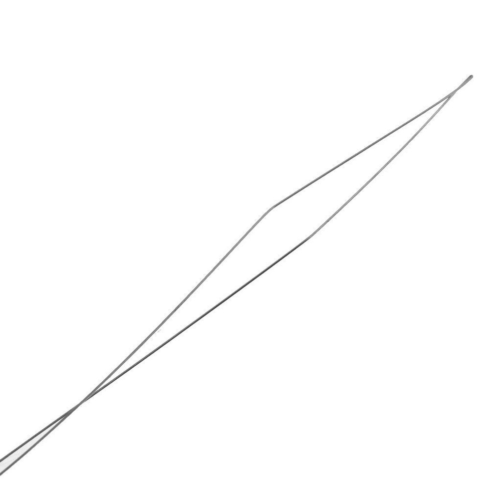 BOBBIN THREADER ( BRASS HANDLE - FLY TYING TOOL )