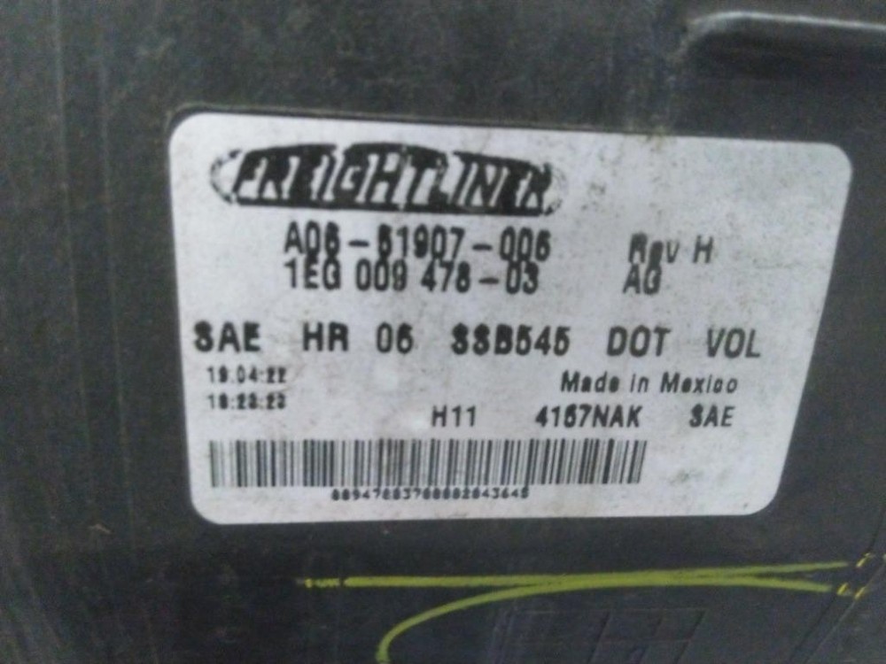For 2015 FREIGHTLINER CASCADIA 2007-2018 HEADLIGHT Left , MD