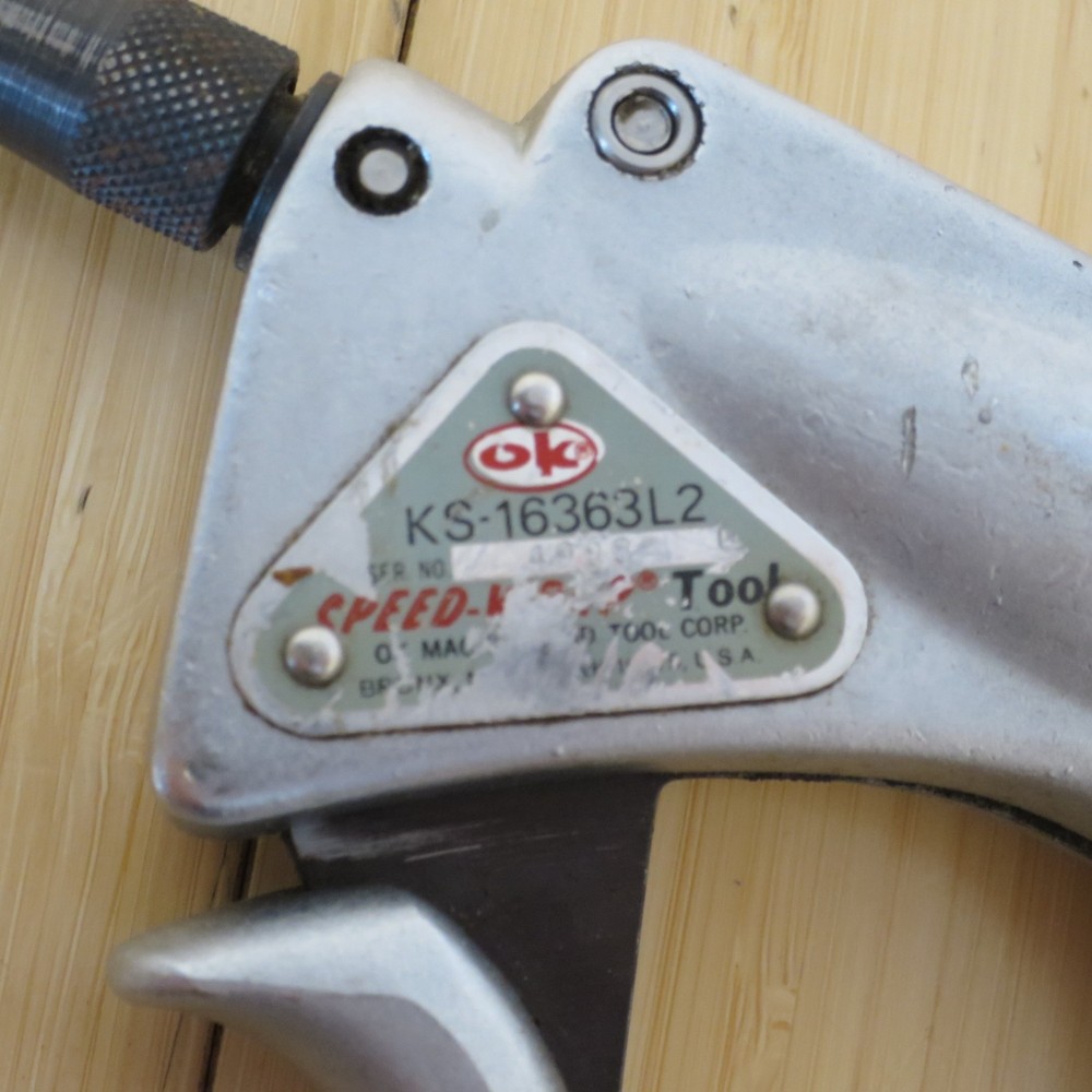 Ok Machine Tools KS- 16363L2 Speed Wrap Tool from Lineman's Kit