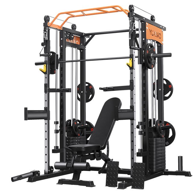 Multi function smith machine cable pully machine