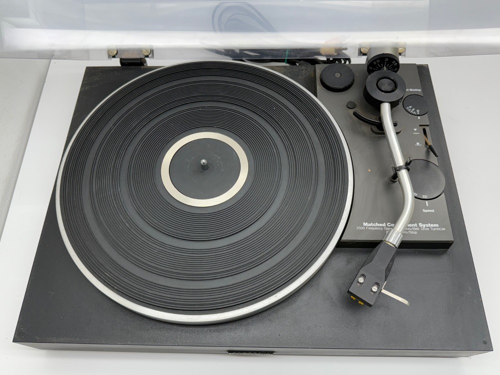 Panasonic MCS Series Matched Component System Servo/Belt Drive Turntable READ