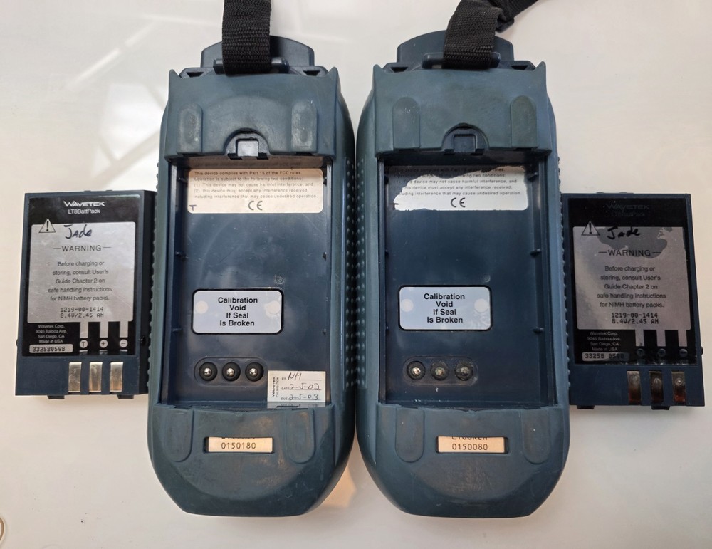 Wavetek LT8600 Cable Certifier Cat5 Cat5e w/ Adapters & Calibrator AS-IS