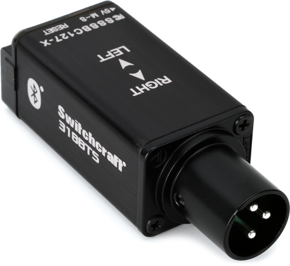 Switchcraft AudioStix 318BTS XLR Bluetooth Receiver - Stereo