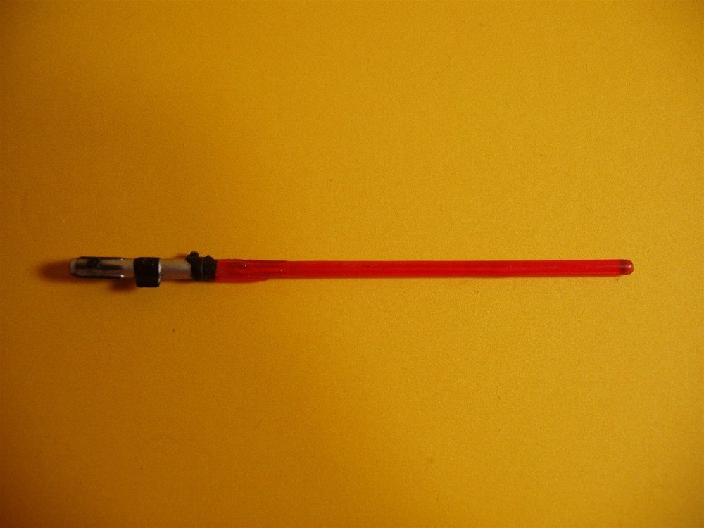 Star Wars 3.75 Darth Vader Red Lightsaber