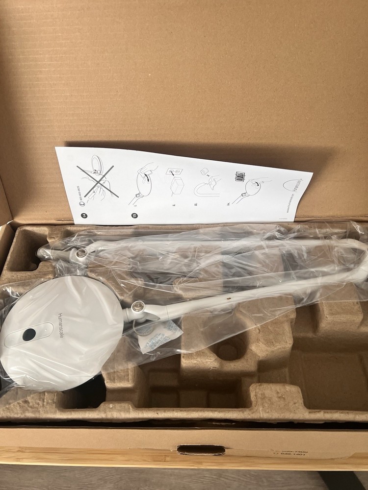 Humanscale Disc Task Light W/tech Charging base- White open-box, New