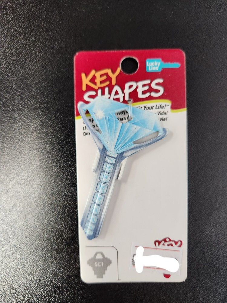 DIAMOND SHAPED SCHLAGE SC1 KEYBLANK