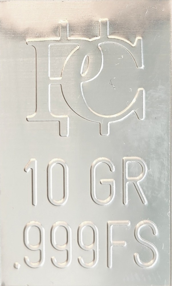10 Grain Silver Bar .999 Silver Bullion