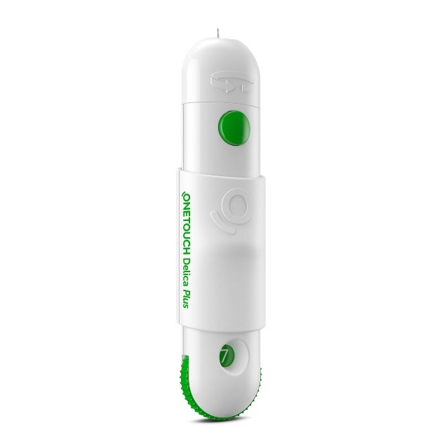 One Touch Delica Plus Lancing Device New No Box