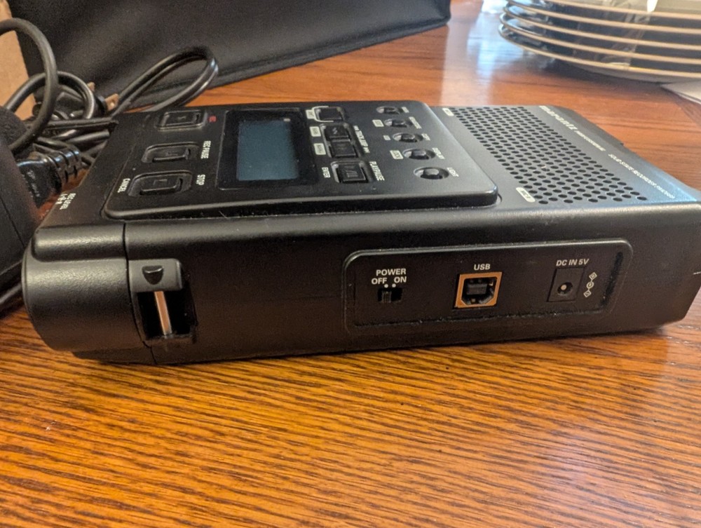 Marantz PMD660 Portable Solid State Audio Recorder w/ Memory Card TESTED