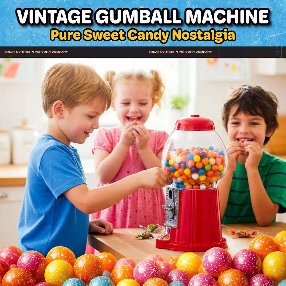 Junior Vintage Gumball Bank Machine