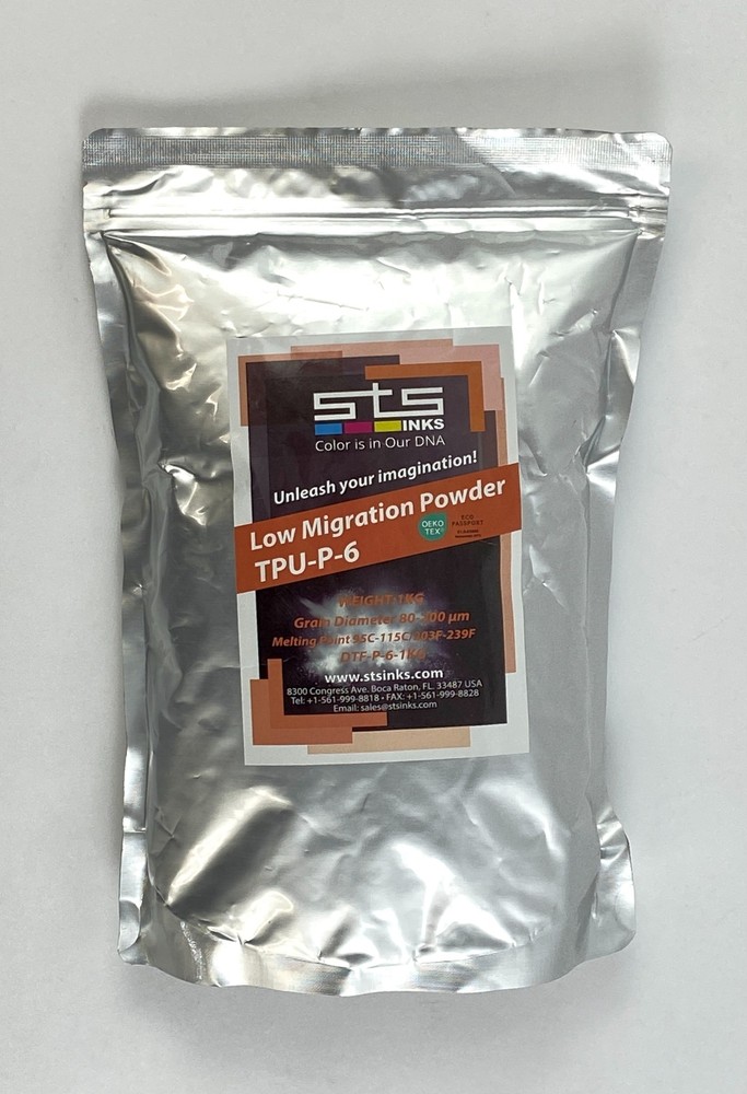 TPU Adhesive Powder for Screen Printing 1Kg