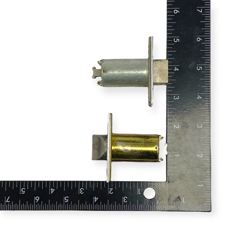 Schlage UL Deadlatch Single Point Lock or Latch Silver FF, 2 Pcs