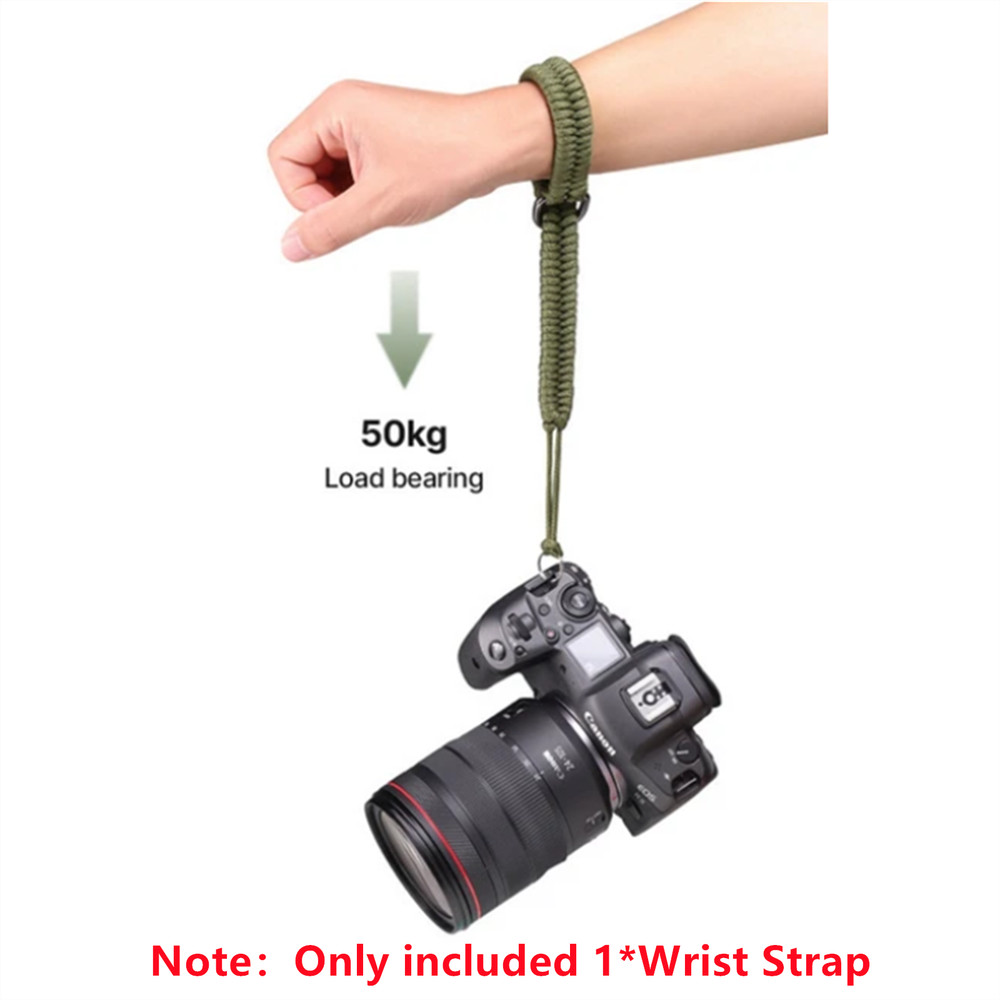 Green Durable Camera Strap Camera Wrist Strap Hand Grip For DSLR Camera Rope