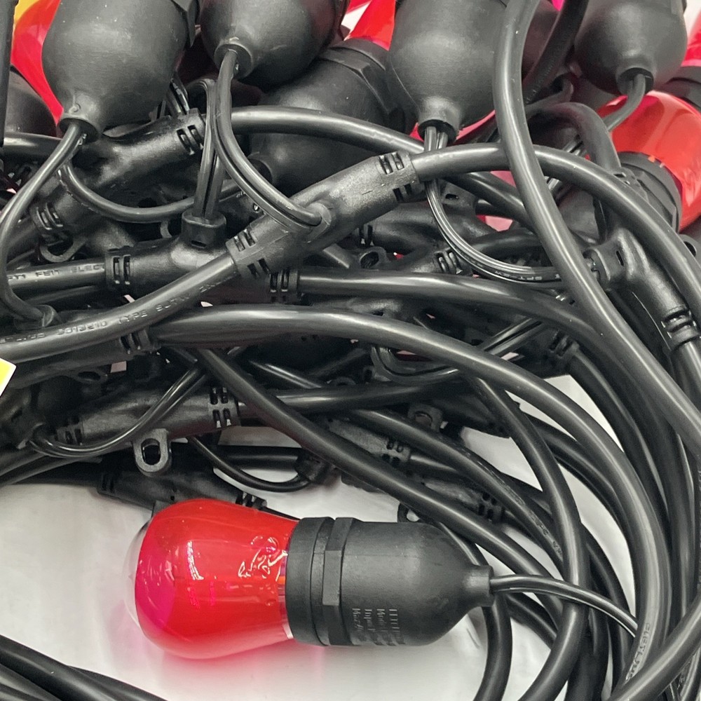 Hampton Bay Shatterproof Filament String Lights - 48ft