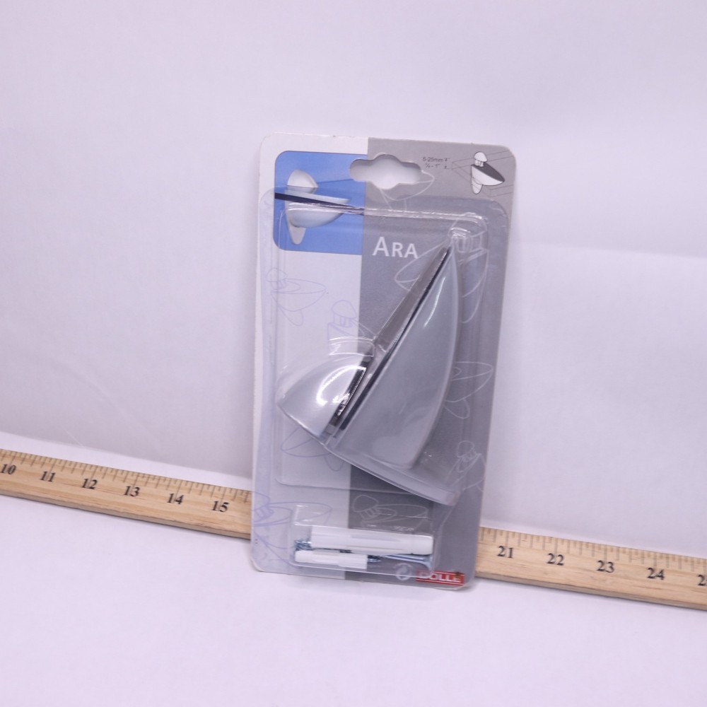 Dolle ARA 0.24 in.-1 in. Silver Adjustable Shelf Bracket