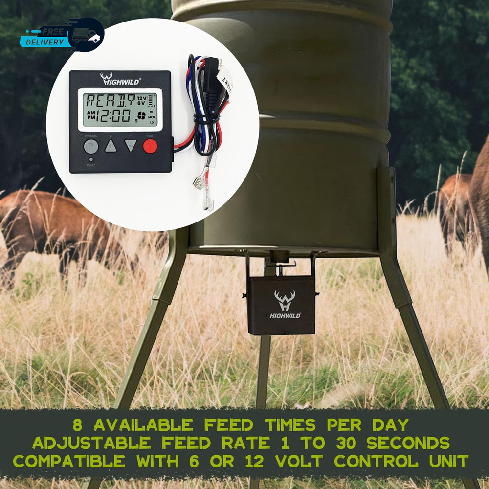 6V/12V Universal Game Feeder Digital Timer for Automatic Feeders