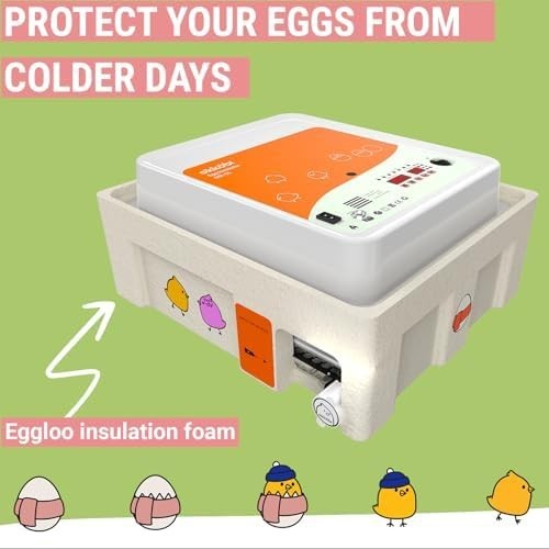 Incubators for Hatching Eggs, Egg Incubator with Automatic Egg Turning and Humid