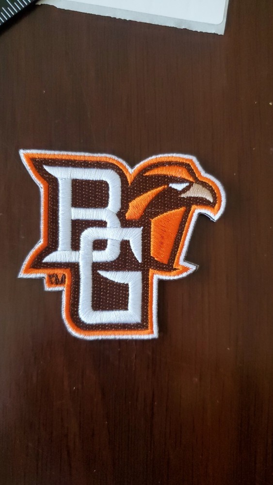 Bowling Green Falcons Patch. Embroidered. Iron On Backing 3"x3"