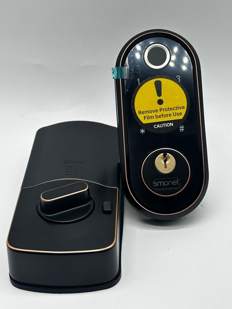 Smart Keyless Entry Door Lock - Fingerprint Electronic Deadbolt Touchscreen