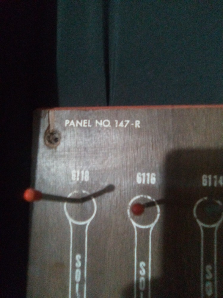 Vintage Challenger By Proto Tool Display Board Panel No. 138-R Screwdrivers
