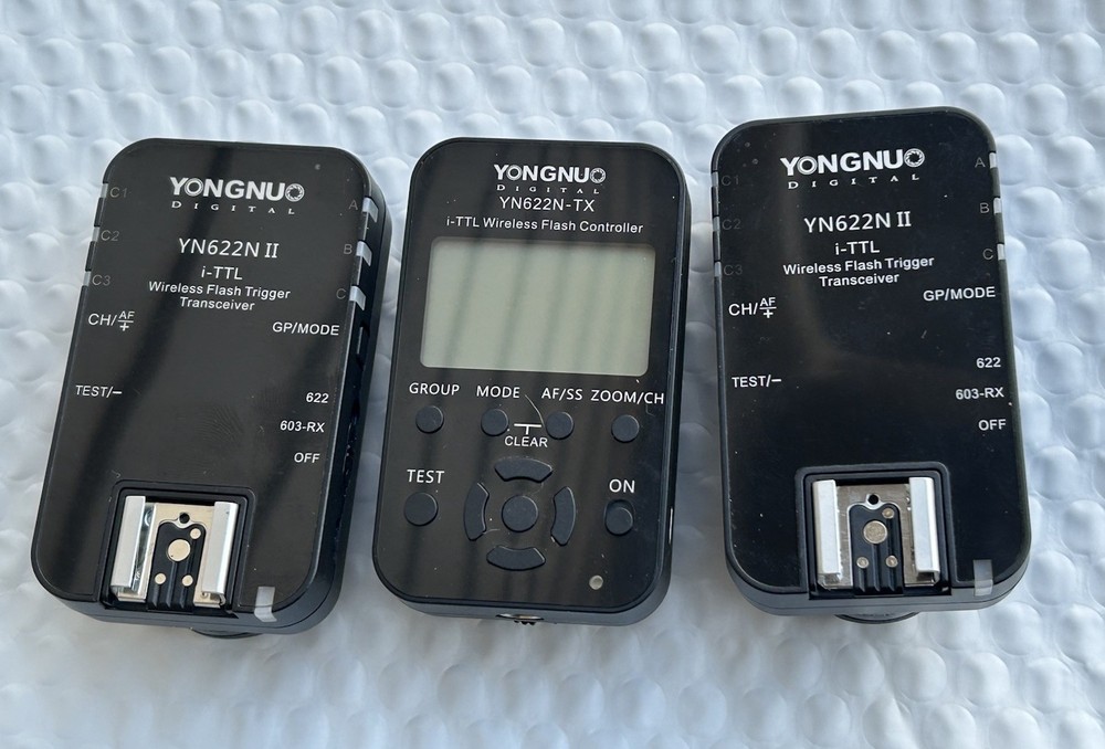 YONGNUO Digital Wireless Flash Trigger Transceivers + Flash Controller *NIKON*