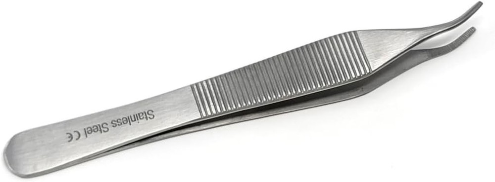 Adson Forceps Tissue 1×2 Tissue Forceps, Adson Dressing Forceps-CRV